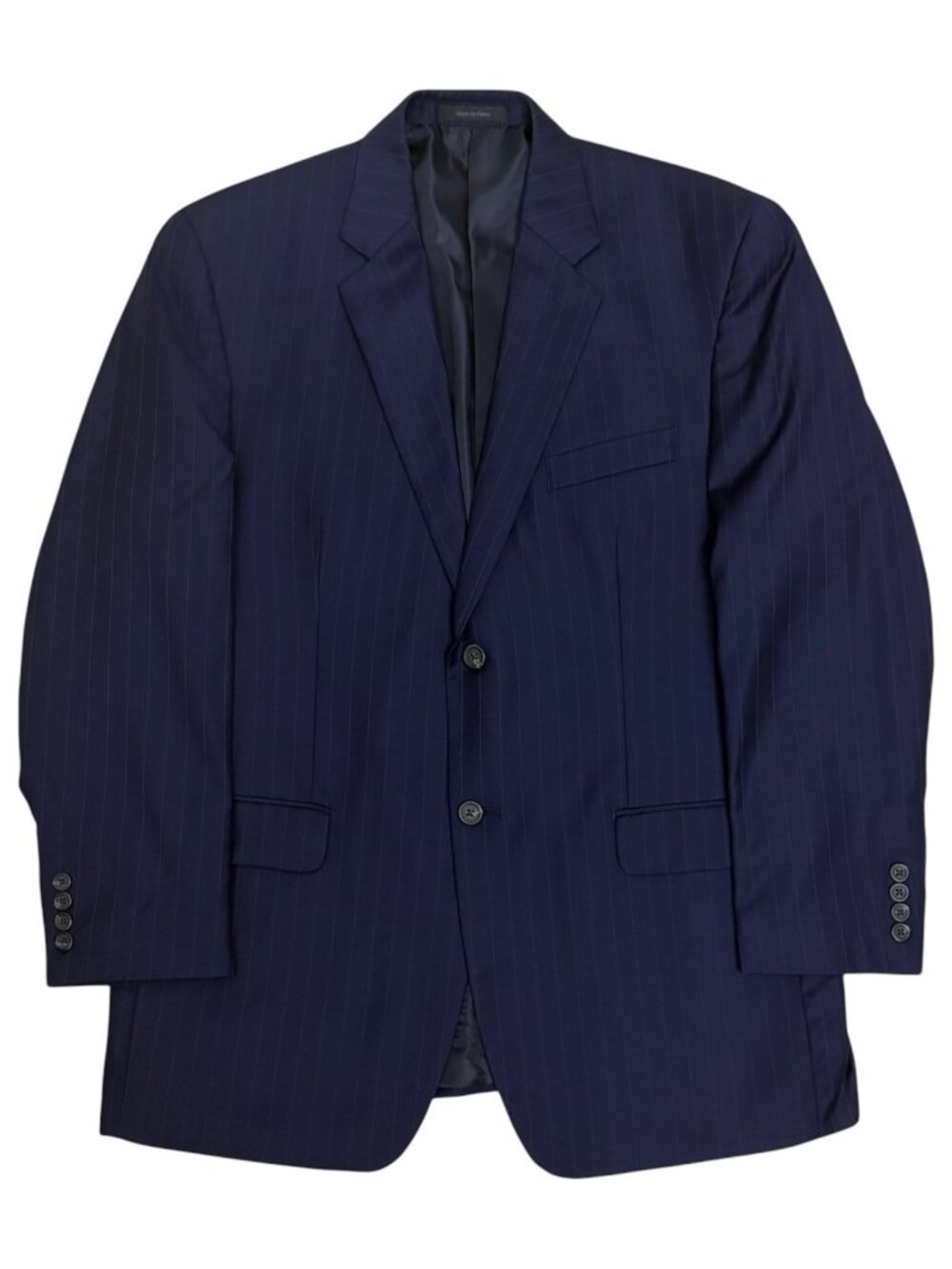CHAPS Blazer Sport Coat Blue Wool Business Casual Formal Jacket Mens 46R